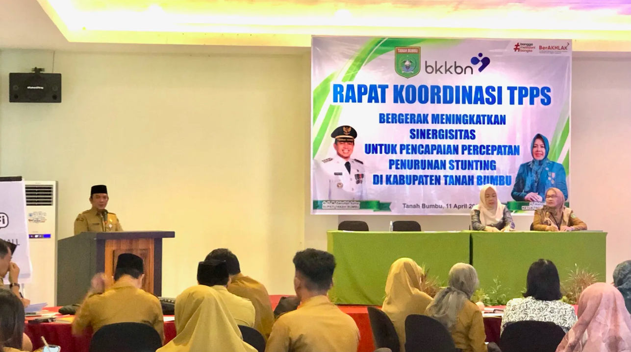 TPPS Tanbu Berhasil Tekan Prevalensi Stunting Jadi 16,1% (Persen)