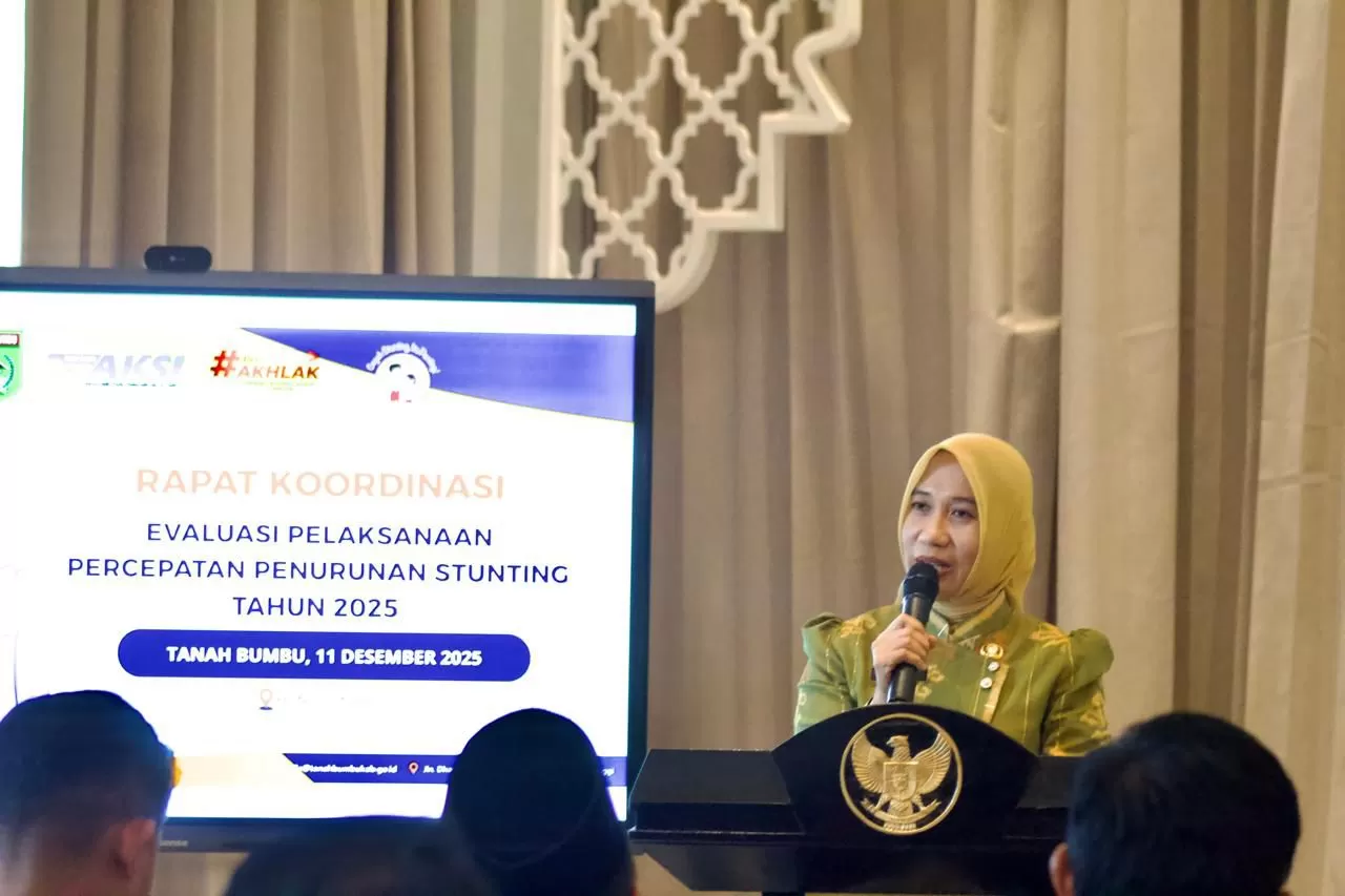 Pemkab Tanah Bumbu Lakukan Evaluasi Program Percepatan Penanganan Stunting Tahun 2025