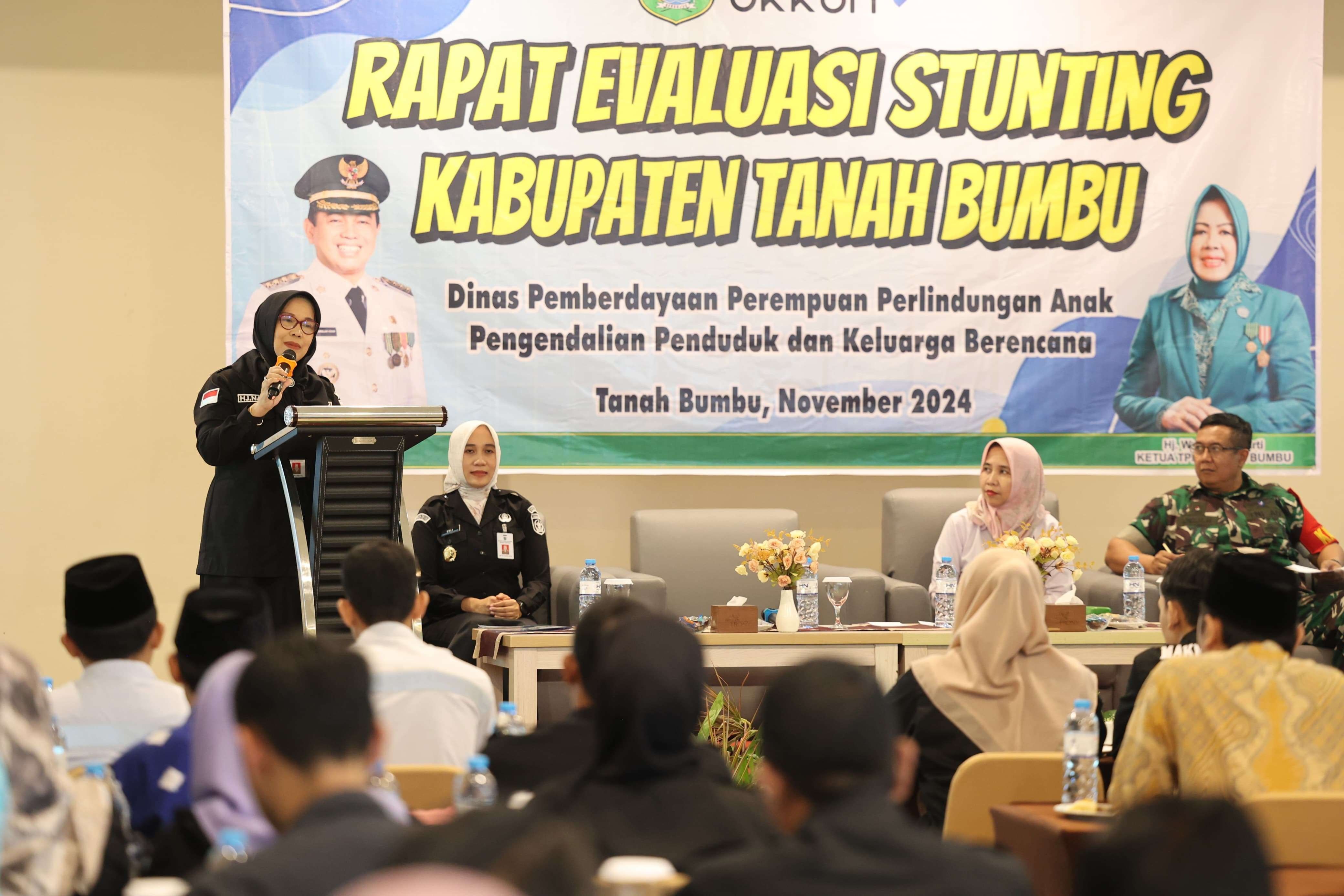 Pemkab Tanah Bumbu Rapat Evaluasi Percepatan Penurunan Stunting
